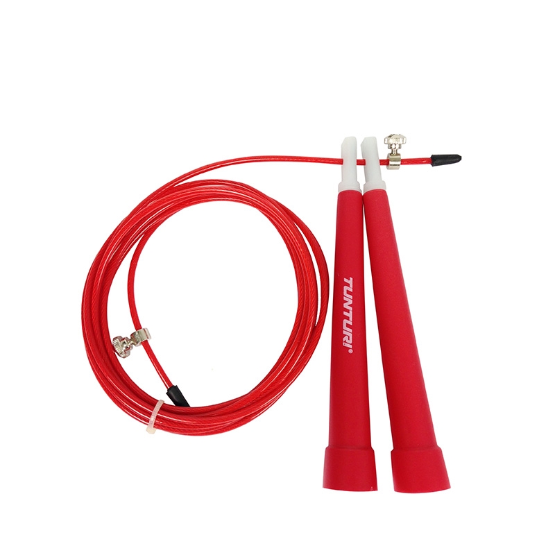 13: Tunturi Wire Jump rope - Rød